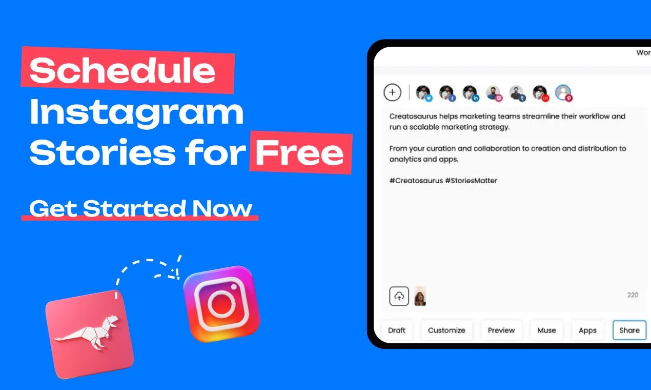 Schedule Instagram Stories for Free | Instagram Story Scheduler
