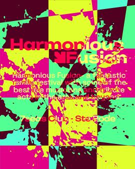 Elevate your event with 'Harmonious Fusion Abstract Colorful Event Threads Post' - a vibrant template that celebrates creativity and unity.