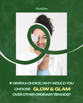 Revitalize your skin with 'Skincare Minimal Simple Brand Green Ad Threads Post' - a template for promoting your skincare brand.