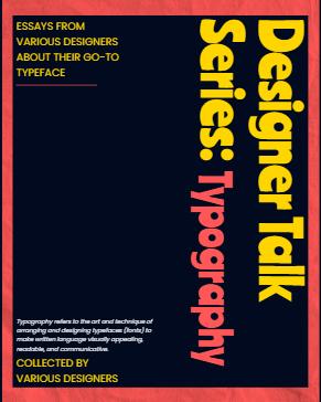 Join the conversation with 'Designer Talk Typography Simple Black Ad Threads Post' - a template for sharing creative insights and inspiration.