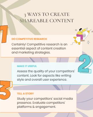Boost engagement with '3 Ways Shareable Content Cream Ad Threads Post' - a template for creating viral-worthy material.