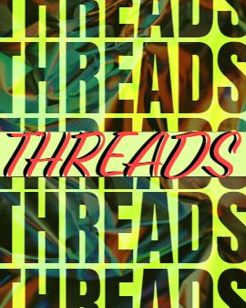 Elevate your brand with 'Threads Typography Yellow Ad Threads Post' - a sleek and modern template that captivates and communicates.