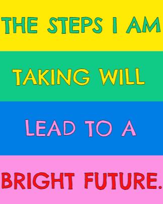 Document your journey with 'The Steps I Am Taking Typography Quote Threads Post' - a template for sharing your path to success.