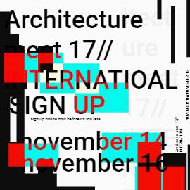 Join us for an inspiring meet with architecture's leading minds. Sign up now.